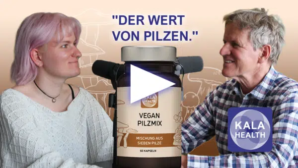 Die Therapeuten von Kala Health über unsere Vegan Mushroom Mix Bio und über den Wert der Nahrungsergänzung mit Pilzen.