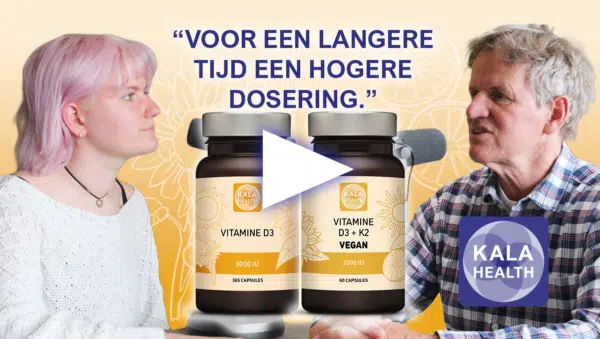 De therapeuten van Kala Health bespreken de voordelen van langere tijd een hogere dosering Vitamine D innemen.