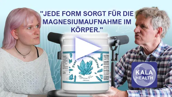 Die Therapeuten von Kala Health diskutieren die gute Aufnahme von Magnesium im Körper durch die Ergänzung mit Magnesiumcitrat.